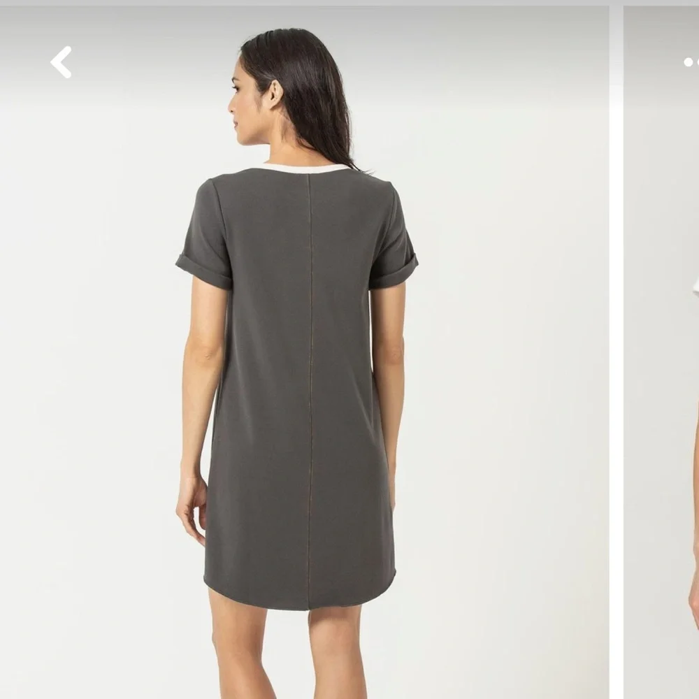 LILLA P tee Shirt Dress with Pocket xs - Picture 2 of 6